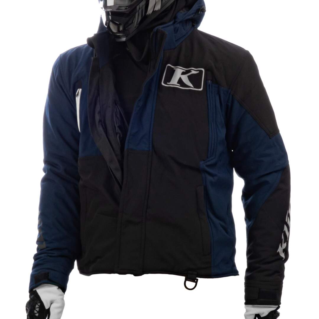 Куртка для снегохода KLIM KOMPOUND №2 black-gray (текстиль) (S)