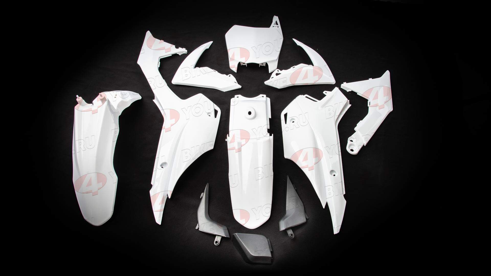 Пластик (полный копл.) №1 125сс (BSE тип) белый